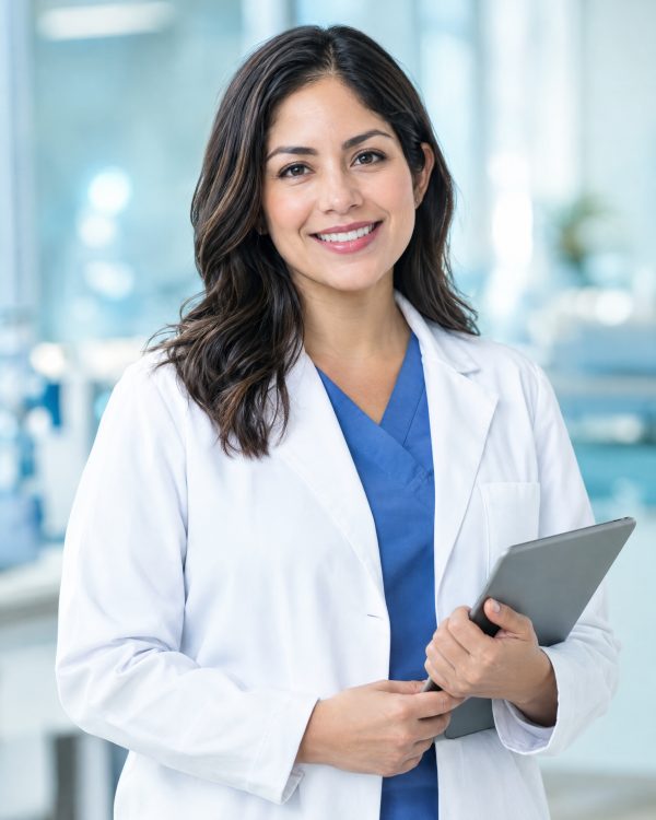 Profesional médica de OxiMayor (imagen ilustrativa)
